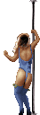 Pole-dancing GIF (animated)
