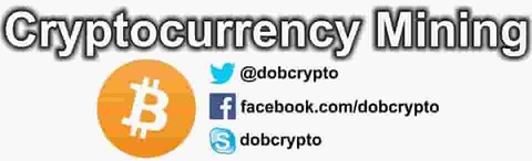 Cryptocurrency mining ad (@dobcrypto)
