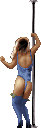 Pole-dancing GIF (animated)